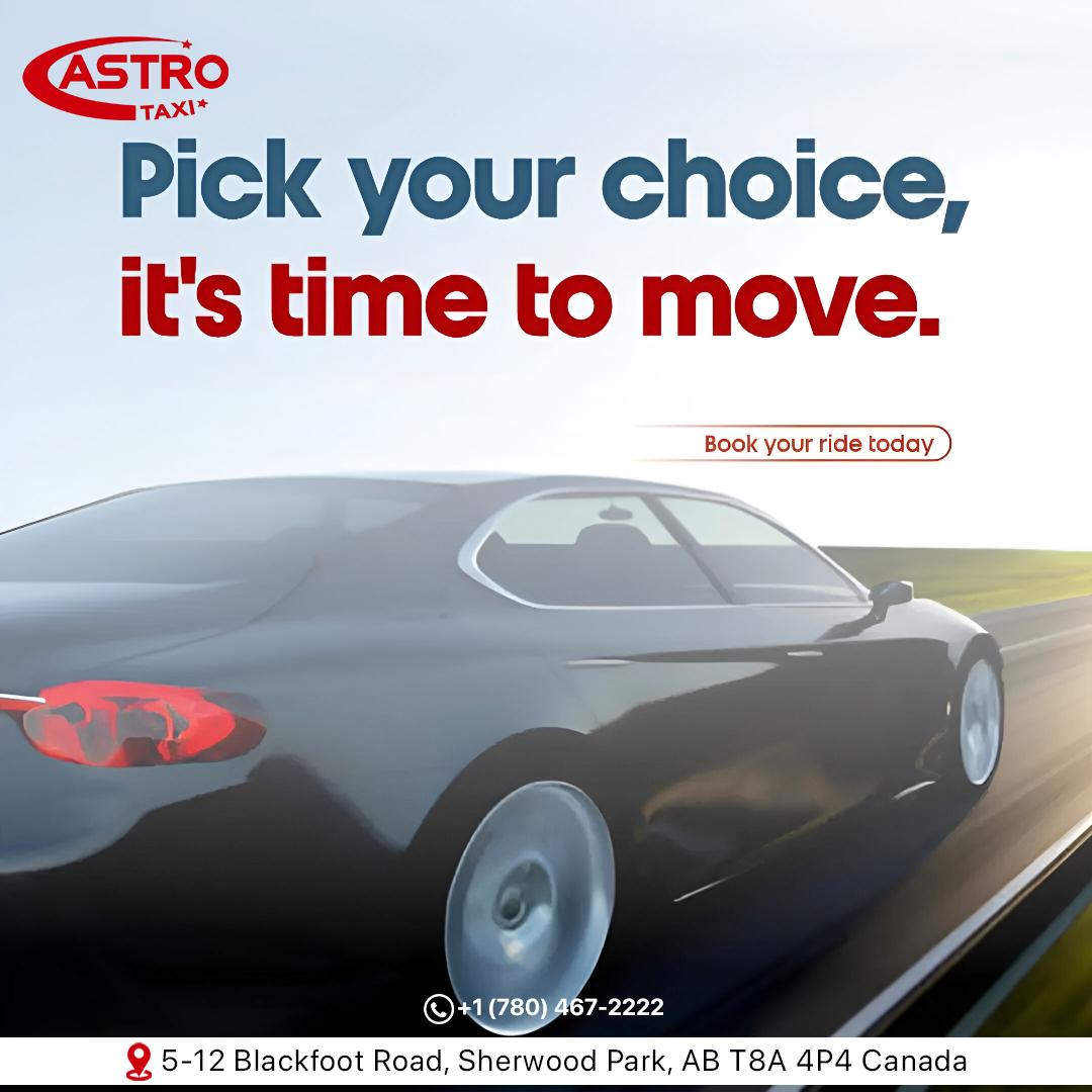 Save More with Airport Taxi Sherwood Park Flat Rate Services